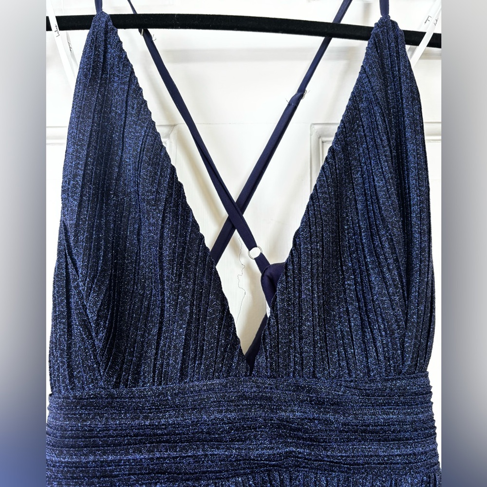 Lulu's Deep Blue Maxi Dress - Picture 5 of 7